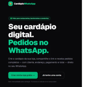 🚀 Seu Cardápio Digital Próprio — SEM MENSALIDADE! - Sites, Lojas e Sistemas Prontos Sites e Scripts
