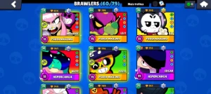 20K + Mts Skins Mts Passes - Mortis Robo - Brawl Stars