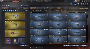 CrossFire: General de brigada com LA SWAT cyborg, G36C-S, ch