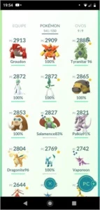 Conta Pokémon Go Lvl 37