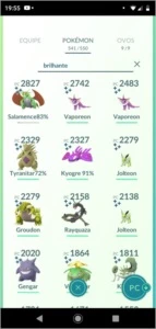 Conta Pokémon Go Lvl 37