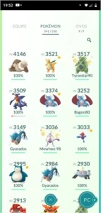 Conta Pokémon Go Lvl 37