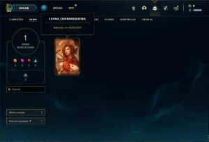 Conta Platina 1 com 21 Champs e 1 Skin EMAIL NÃO CONFIRMADO - League of Legends LOL