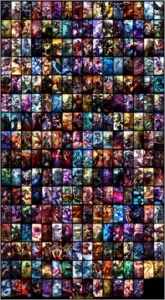 Conta GOLD s6 256 skins - League of Legends LOL