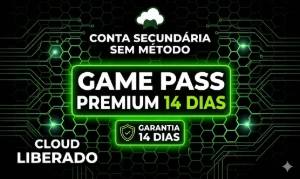  Xbox Game Pass - Conta Secundária (Jogue na sua principal) - Assinaturas e Premium
