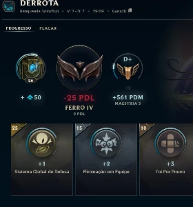 Conta lol Ferro 4 real  🤩   💥 Entrega automatica💥 - League of Legends