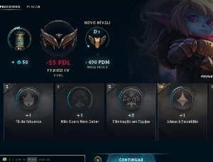 Conta lol Ferro 4 real  🤩   💥 Entrega automatica💥 - League of Legends