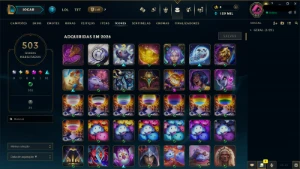 Conta Lol Com Mais De 1.000 Skins - League of Legends