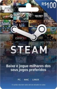 STEAM GIFT CARD 100$