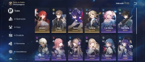 Conta com seele, welt, himeko e yanqing - Genshin Impact