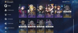 Conta com seele, welt, himeko e yanqing - Genshin Impact