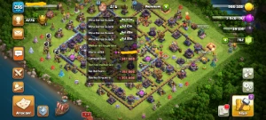 Vendo Centro de Vila 15 Quase Full Baratinho  - Clash of Clans