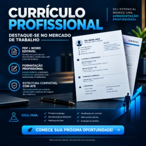 Currículo Profissional Premium | Ats | Pdf + Word - Outros