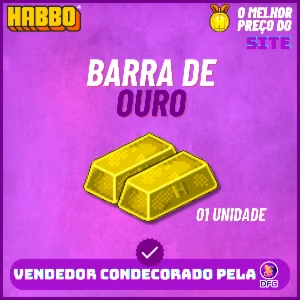 HABBO BARRA DE OURO (50C)