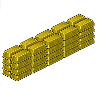 HABBO BARRA DE OURO (50C)