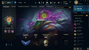 Promoção Limitada - Conta Diamante III,95 Skins,17 Chormas - League of Legends LOL