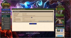 Knight lvl 195, skill 101/98 (axe) ml 9 - Tibia