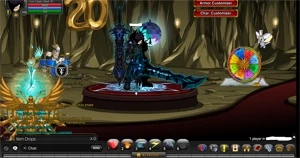 Conta rara de Aqw,com Caladbold bank pet e mais 6 HeroMart - Adventure Quest World