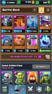 Conta Clash Royale - Nível 10 - Arena Lendária