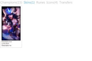 Conta com 15 Campeões e 1 Skin - League of Legends LOL