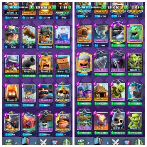 Conta Clash Royale 9000 Trofeis