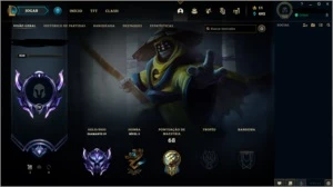 *CONTA DIAMANTE 4* - League of Legends LOL