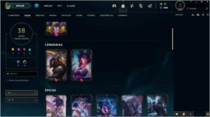 *CONTA DIAMANTE 4* - League of Legends LOL