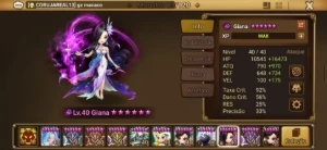 Conta End Game Summoners Wars 4 LDs