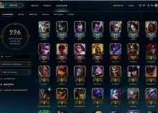 Conta diamante 3, 134 skins, 63 champs - League of Legends LOL