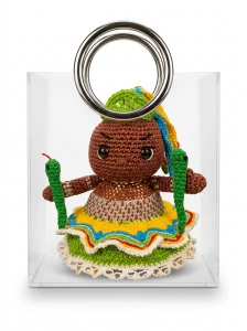 Luminária Amigurumi - Oxumaré - Artesanato e Personalizados