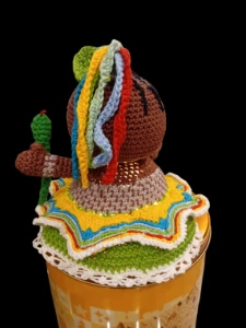Luminária Amigurumi - Oxumaré - Artesanato e Personalizados