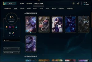 CONTA LEAGUE OF LEGENDS LVL 30 74 CHAMPIONS GOLD V LOL