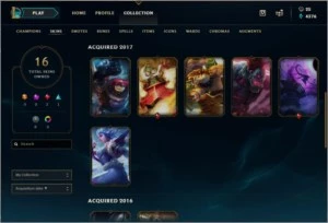 CONTA LEAGUE OF LEGENDS LVL 30 74 CHAMPIONS GOLD V LOL
