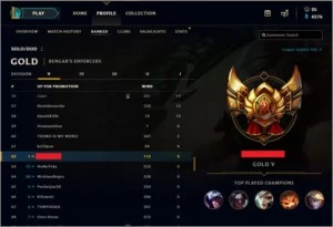 CONTA LEAGUE OF LEGENDS LVL 30 74 CHAMPIONS GOLD V LOL
