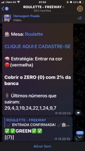 Roulette Cor ⚫️🔴 - Outros