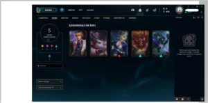 conta lvl 30 smurf  prata 4 mmr alto - League of Legends LOL
