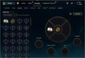 CONTA UNRANKED | NV 31 | 2 CAMP | 41405 ESSÊNCIAS | 130 RP - League of Legends LOL