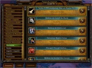 Conta World of Warcraft 8 Mounts TCG - Blizzard
