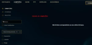 Conta Todos os Champs e 583 skin - League of Legends LOL