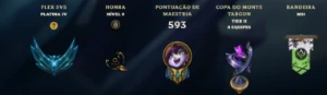 Conta Todos os Champs e 583 skin - League of Legends LOL