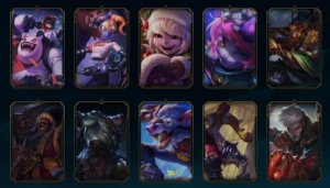 Conta Desde 2015 com 250 skins, 3 Ultimates e 7 vitoriosas - League of Legends LOL