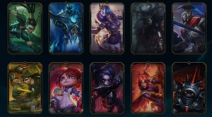 Conta Desde 2015 com 250 skins, 3 Ultimates e 7 vitoriosas - League of Legends LOL
