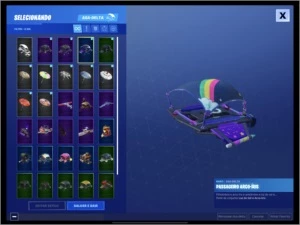 Conta fortnite temporada 3 com 53 skins