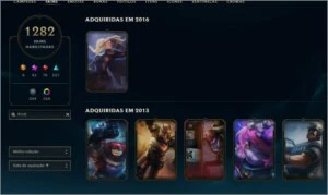 CONTA DE COLECIONADOR LOL! - League of Legends