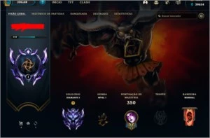 CONTA DE COLECIONADOR LOL! - League of Legends