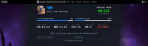 Conta Steam Argentina com muitos jogos