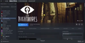 CONTA STEAM COM PES 2020, LITTLE NIGHTMARES ETC...