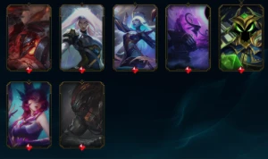 335 SKINS, lvl 301, 108k de Essência e 94 Essências Misticas - League of Legends LOL