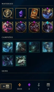 conta rara lol - League of Legends