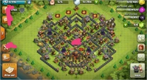 Clash of clans cv10 barato